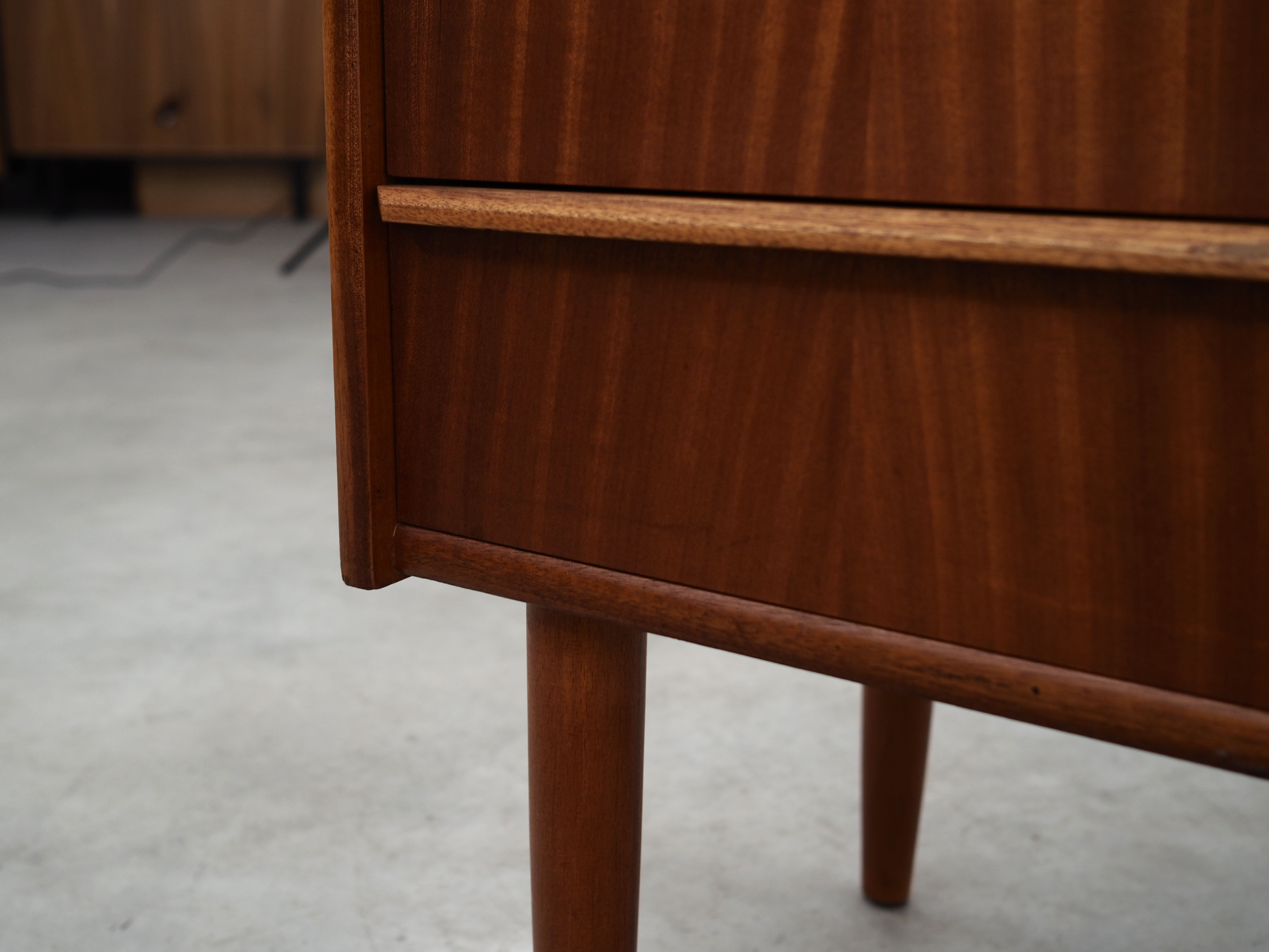 Mahogany secretary, Danish design, 60s, production: Denmark