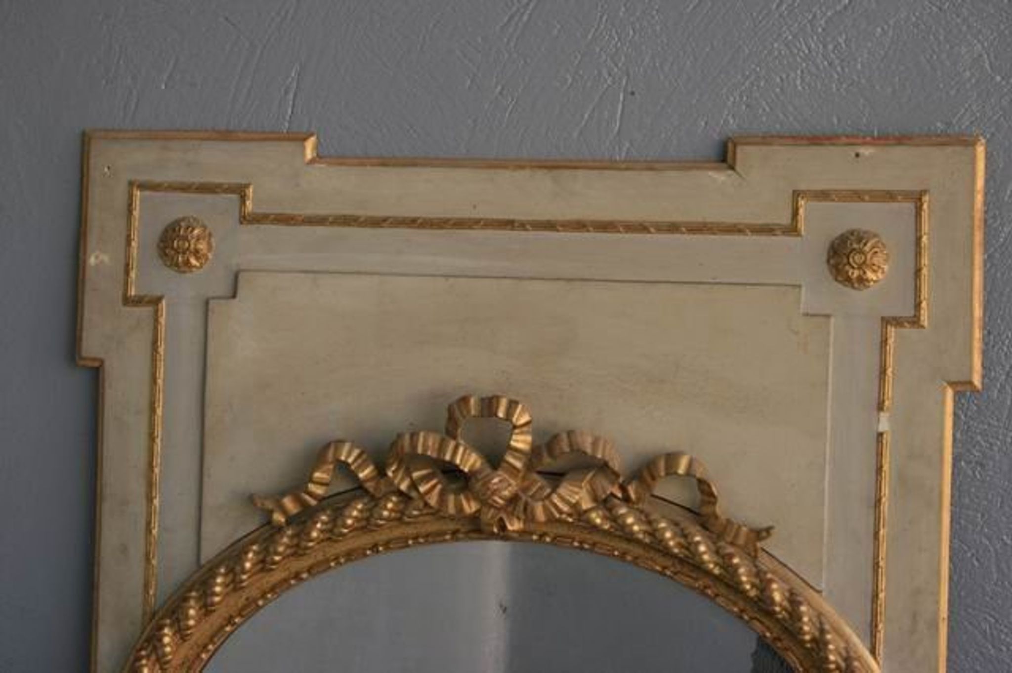 Style Louis XVI lacquer and gold XIX 86x168cm Pier