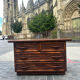 Commode en rotin Maugrion pour Rochebobois