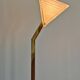 Mid Century Modern brass floor lamp by Peill & Putzler