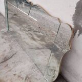 Beveled Venetian brasserie mirror - 1950s