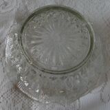 Glass fruit cutting bowl press and mold