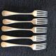 5 fourchettes de table Christofle