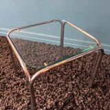 Pair of nesting tables or end of Space age sofa from the 80s