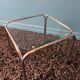 Pair of nesting tables or end of Space age sofa from the 80s