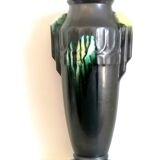 Art deco vase earthenware airain thulin