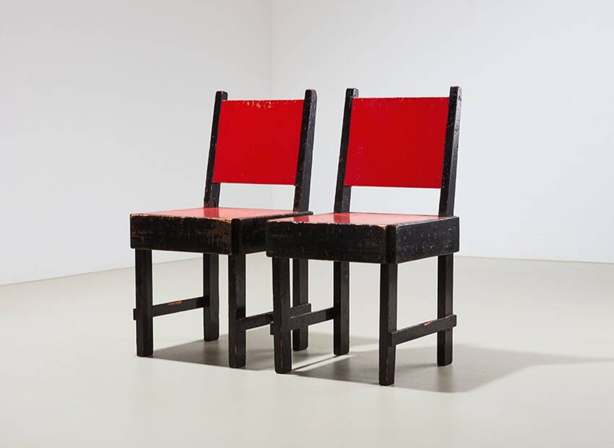 Rare Pair of Modernist Dining Chairs 1930s