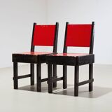 Rare Pair of Modernist Dining Chairs 1930s