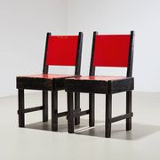Rare Pair of Modernist Dining Chairs 1930s