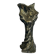 Vase en céramique églomisé