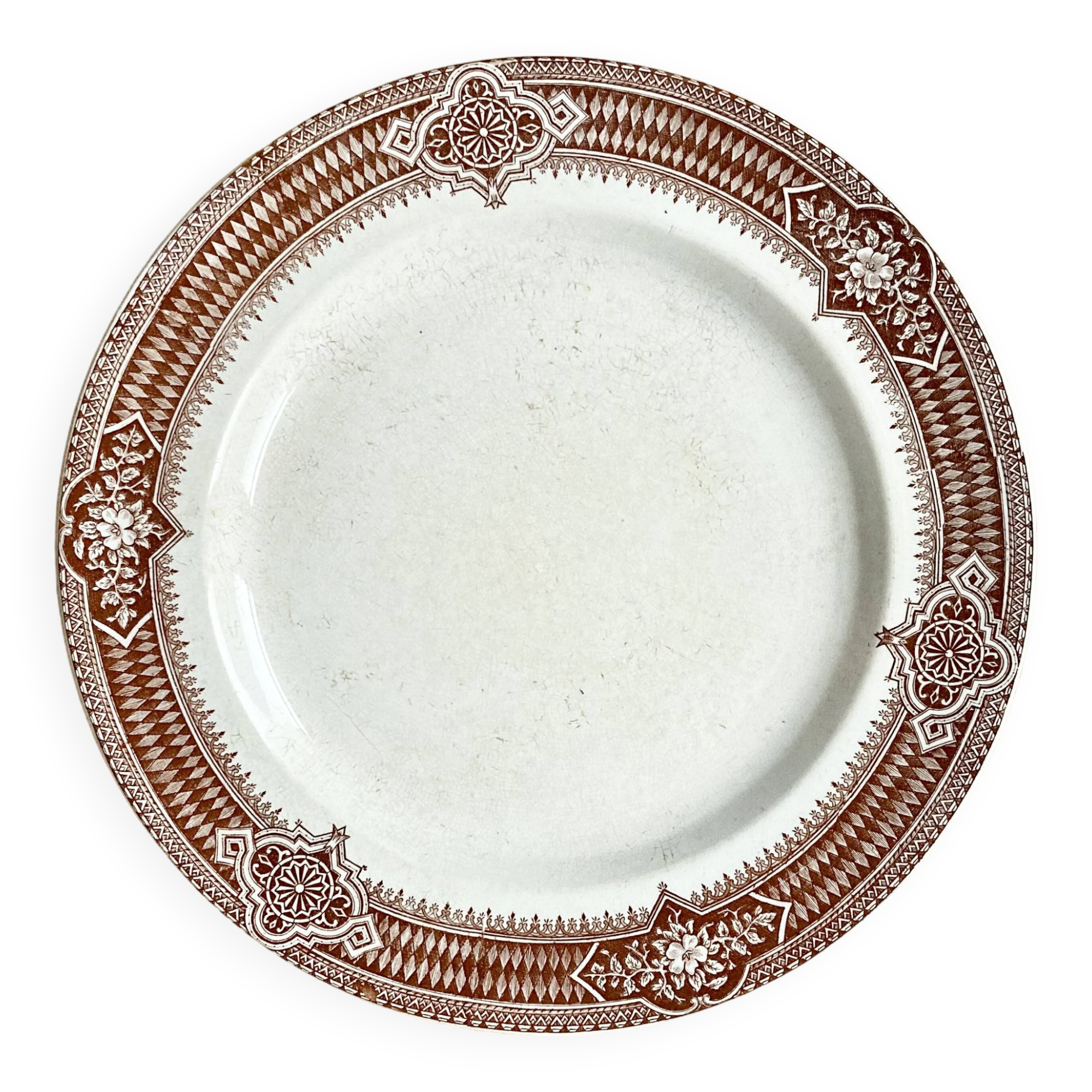 Grand plat Terre de fer 1900 / Pexonne