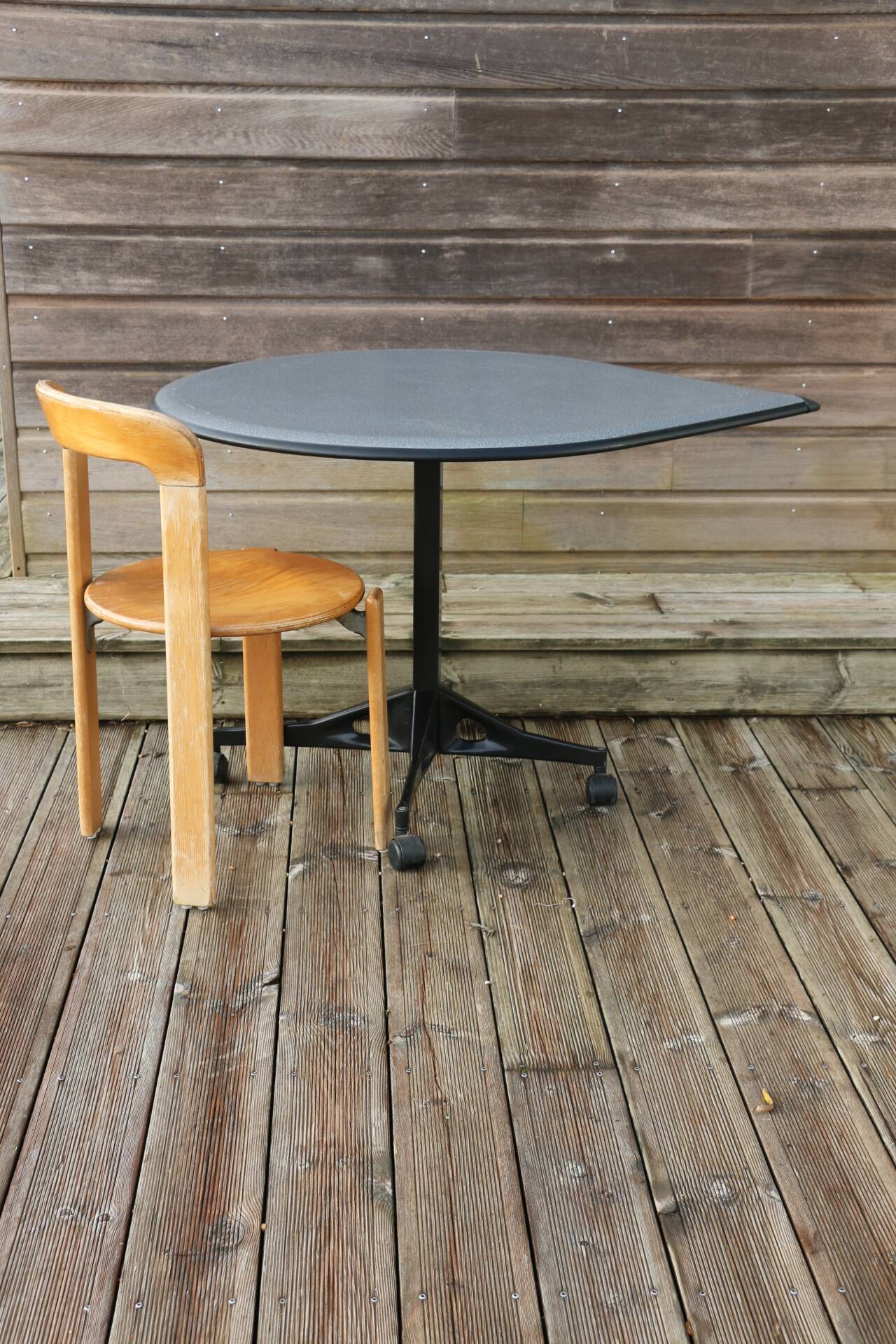 Herman Miller teardrop desk table