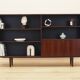 Bookcase with bar cabinet, rosewood veneer, Denmark, 1970s