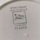 Longchamp plate – “hand-style” decoration, a reinterpretation of the Cléry model
