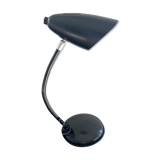 Black metal desk lamp 1960
