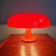 Lampe Nesso, fibre de verre orange, Giancarlo Mattioli, Artemide,1960