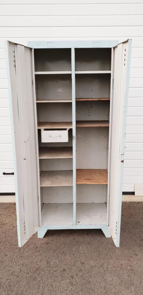 Metal wardrobe