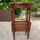 Oval cherry pedestal table