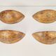 Terracotta Lisicia Wall Lamps from Paolo Marioni, 1970s, Set of 4