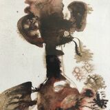 Emmanuelle messika, untitled iv, 2012. ink on paper signed in pencil