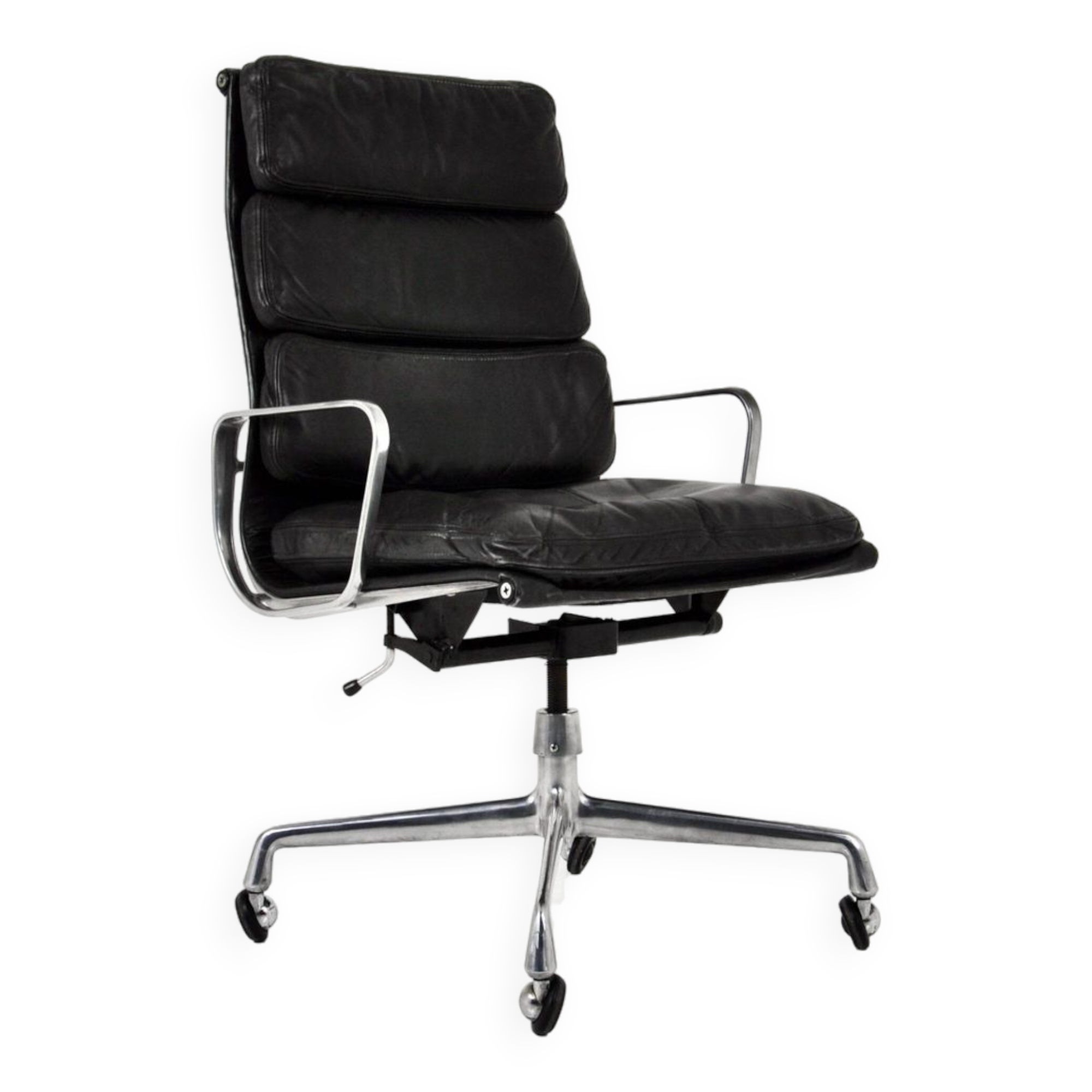 Chaise de bureau Ea 216 Soft Pad par Charles & Ray Eames pour Herman Miller, 1970s