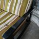 3-seater vintage velvet sofa 1970/1980