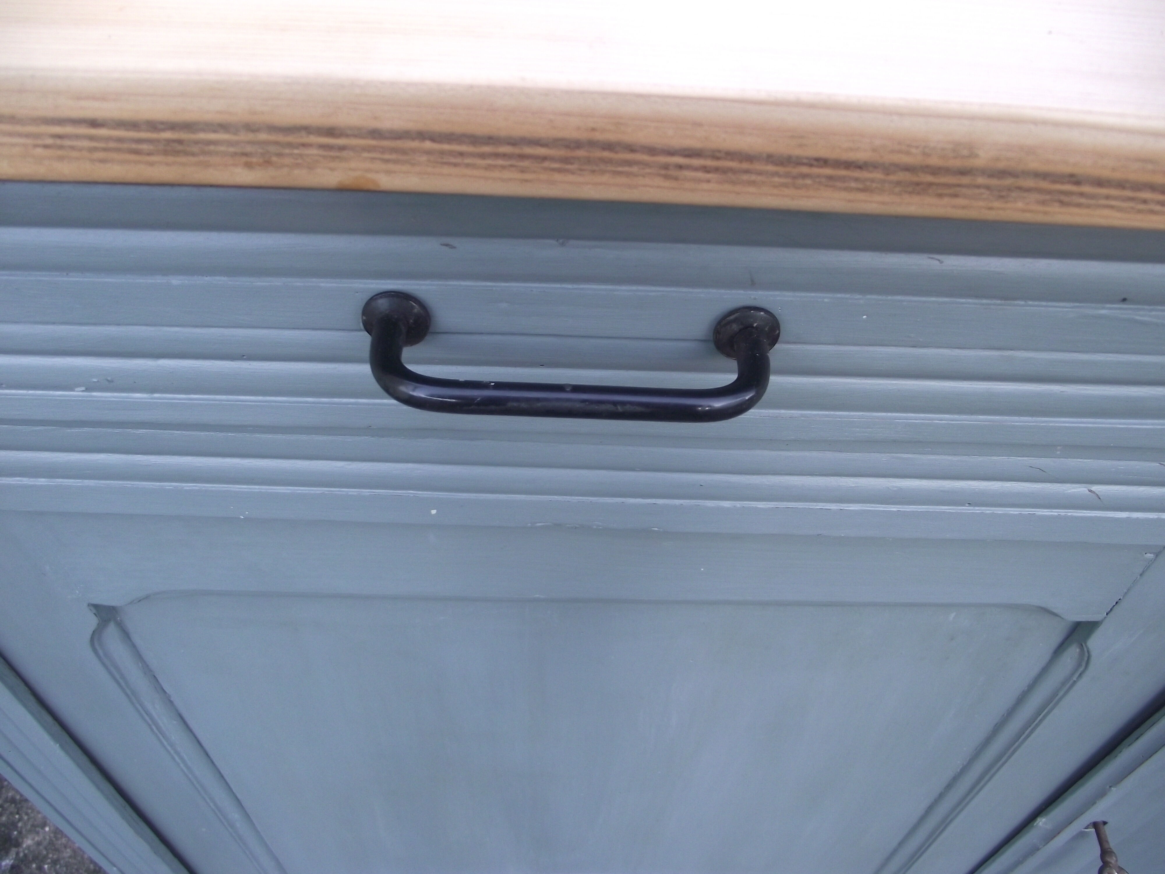 Parisian sideboard of the 30s 40s in painted fir