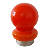 Orange table lamp 70s
