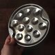 Set of 4 metal snail plates