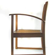 Antique Art Nouveau oak armchair Austria / Germany c.1910