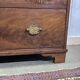English commode with 3 drawers from the 19th century in mahogany.