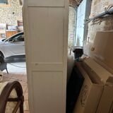Old white patinated cabinet
