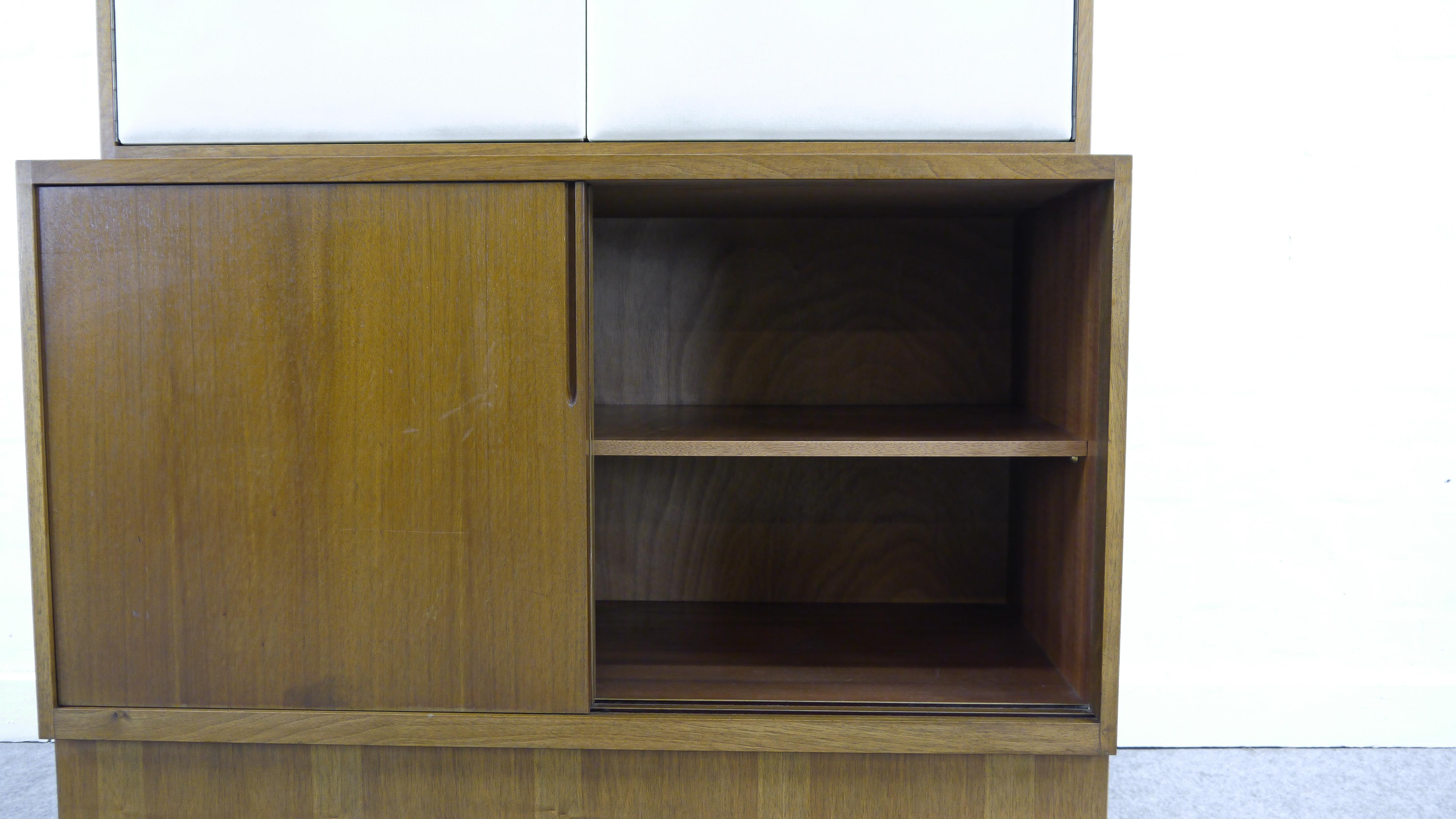 Sideboard-Highboard with Bar by Franz Ehrlich for DW Hellerau, Bauhaus