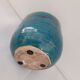 Artisanal cracked ceramic pot cover