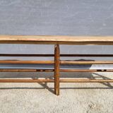 Farmhouse bench-table with a natural feel