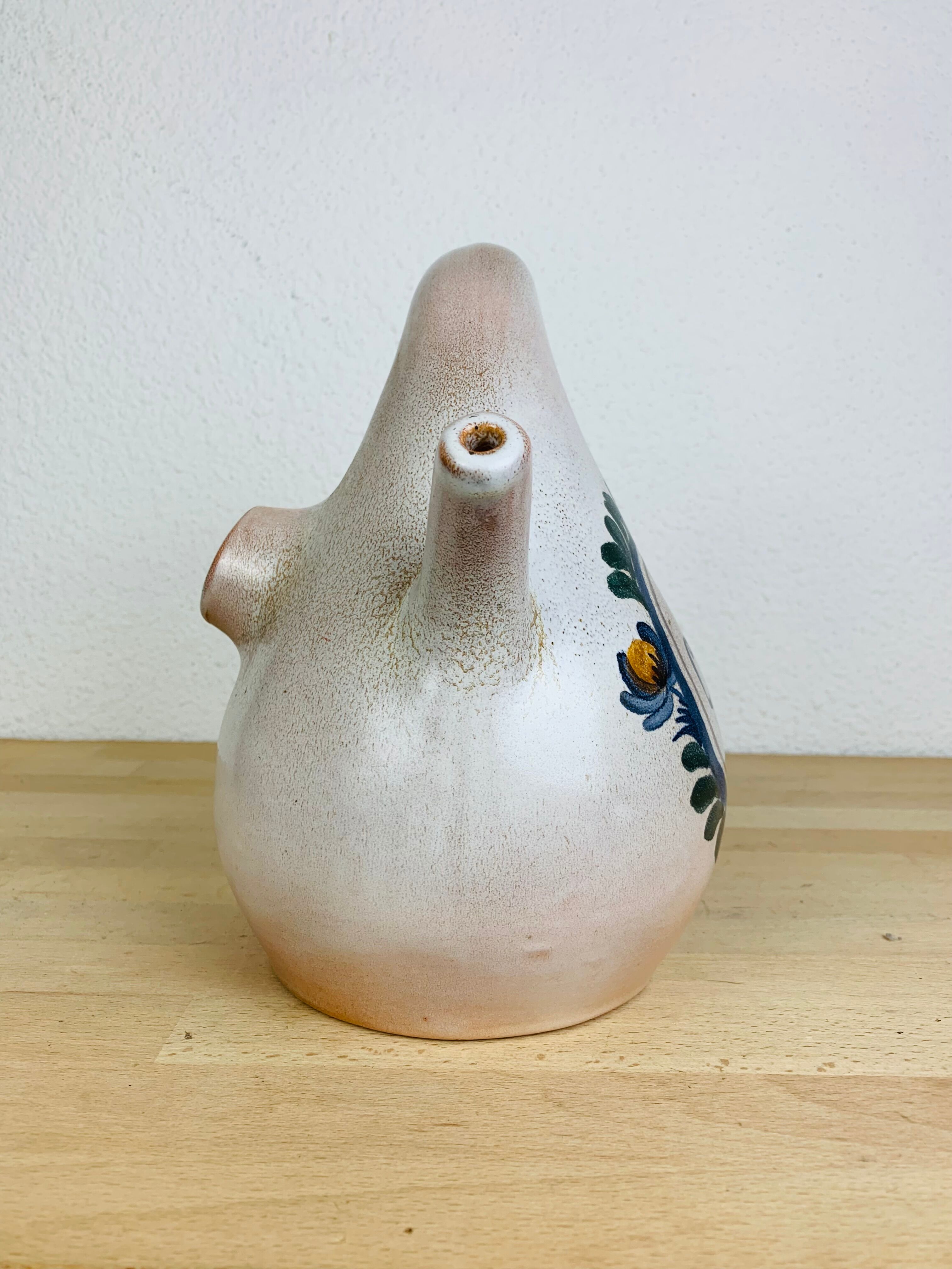 Cognac pitcher by Jean de Lespinasse ceramic 50s