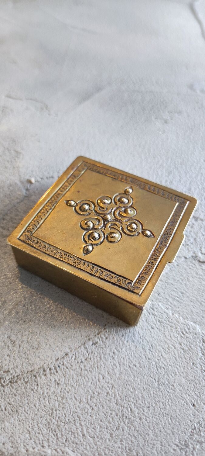 Oriental brass frame