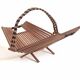 Scandinavian 1950s foldable fruit basket