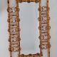 Vintage bamboo mirror