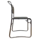 Tubular steel chrome Bauhaus chair by Hynek Gottwald - 1930 (Eisengarn)