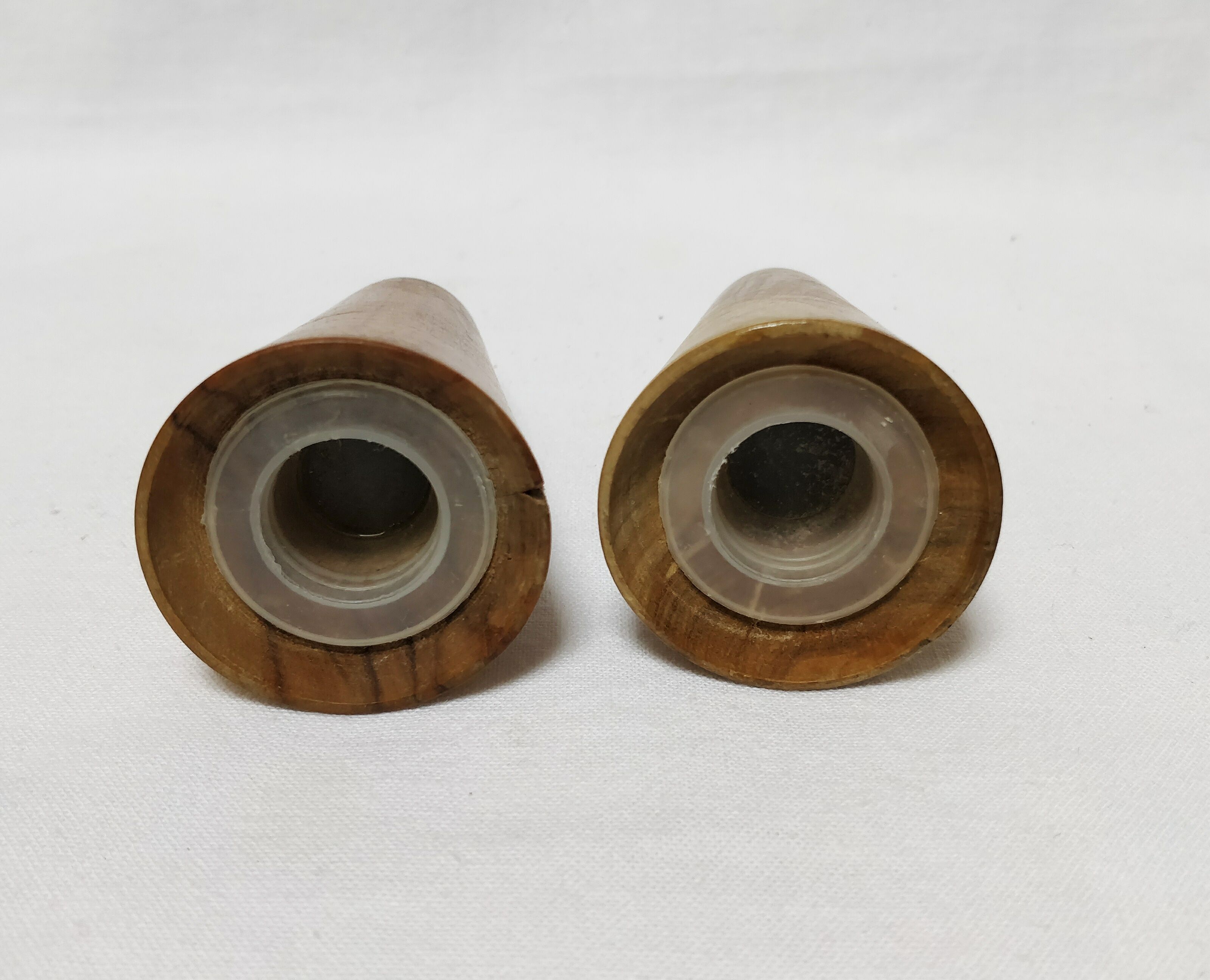 Wooden salt and pepper shaker