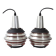 Pair of vintage pendant lights by Lakro Amstelveen 1960