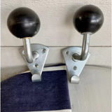 Pair of old school hooks