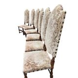 high back chairs x 6