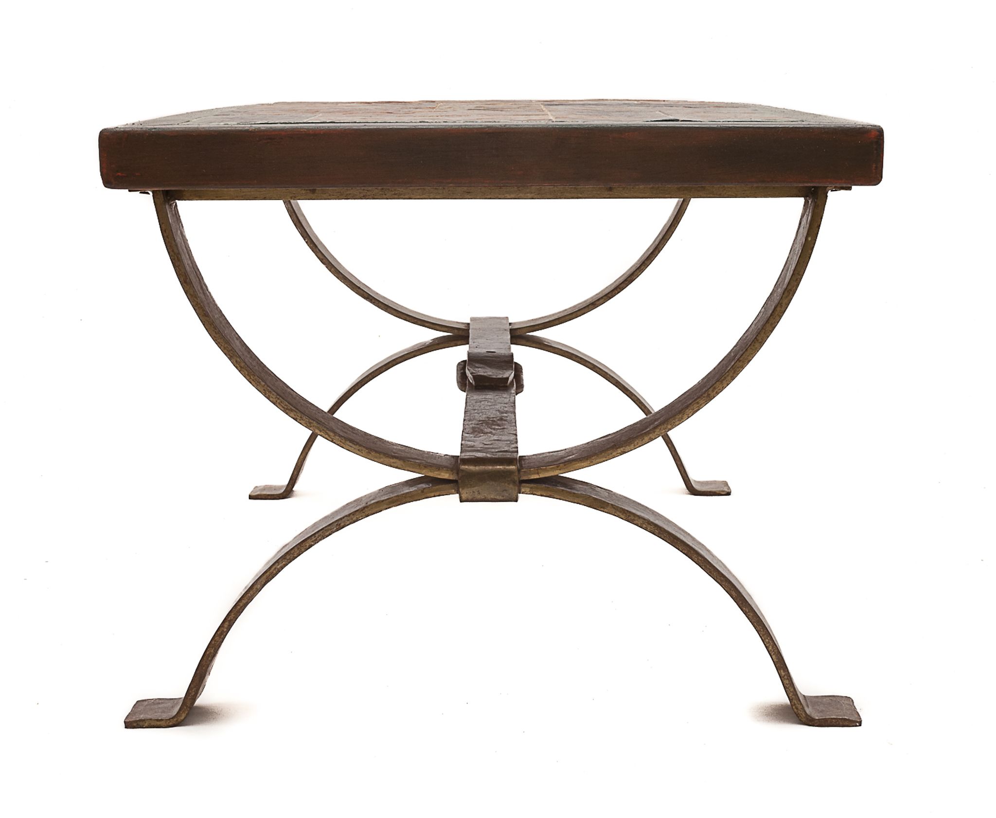 Table basse vintage modèle "Sellerie" 1960