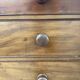 Large Victorian English mahogany chest of drawers (renovated)