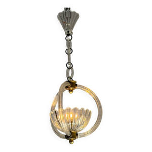 Lustre vénitien en verre - suspendu