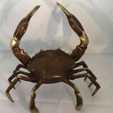 Crabe en laiton