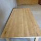 Large solid wood table – minimalist & authentic spirit