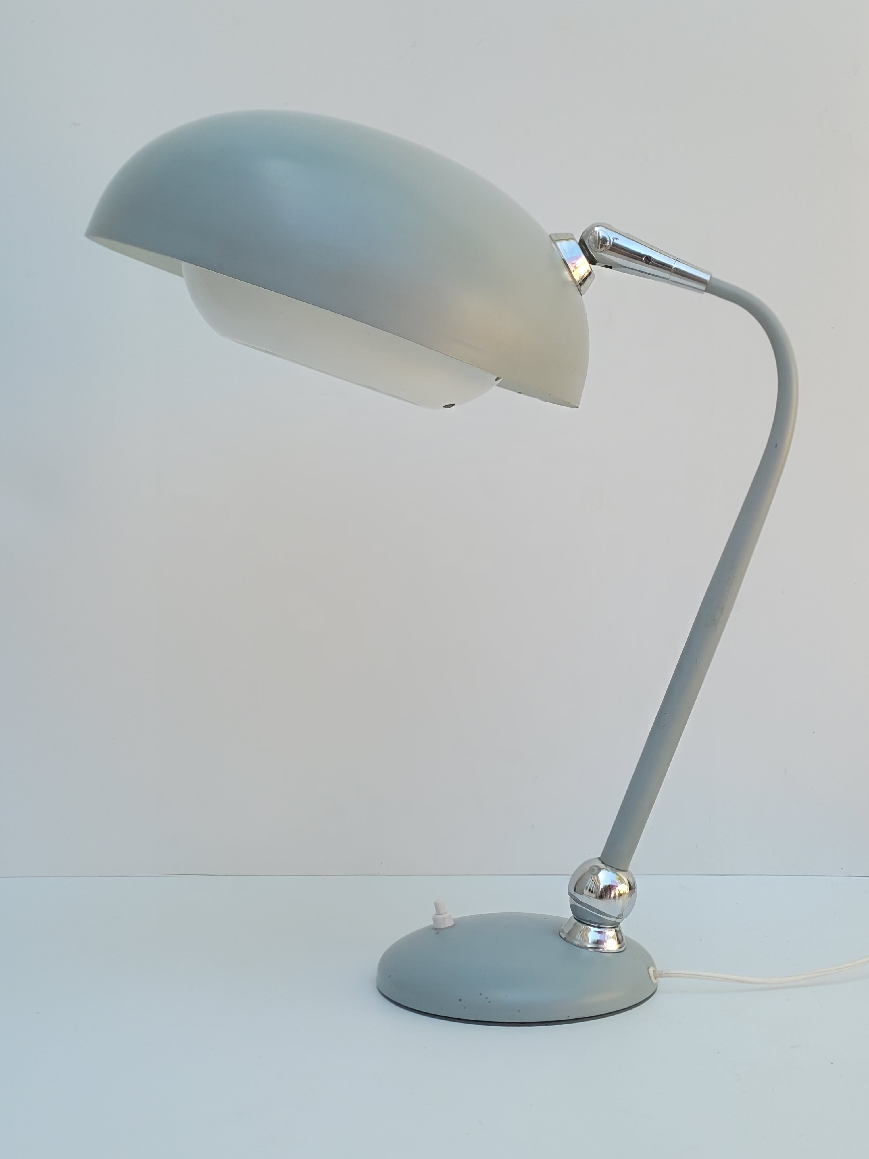 Italian articulated desk lamp Stilnovo, 1950s
